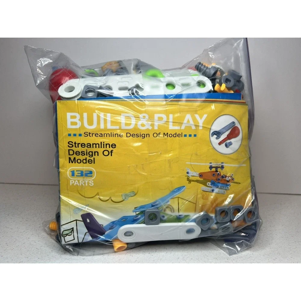 150 Parts Engineer JR/Build & Play bag full of 132  two sets Total Piece's 272*